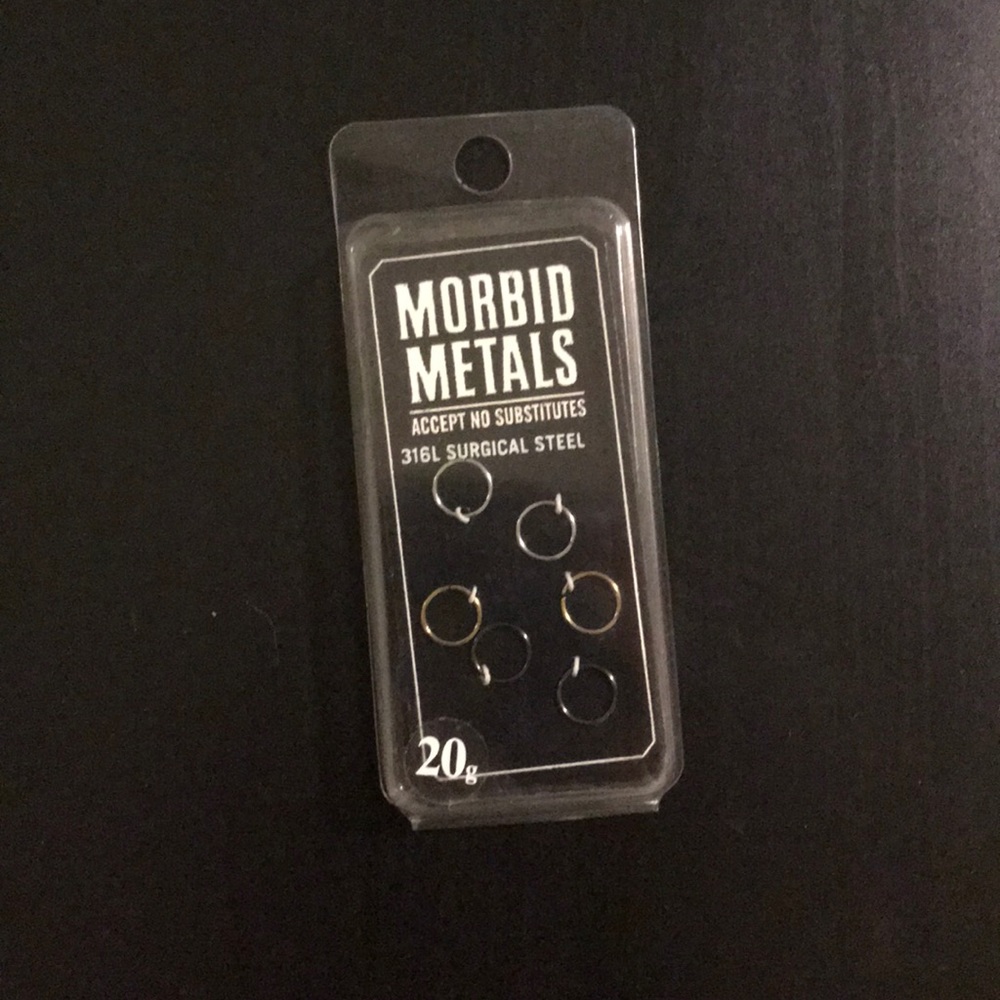 20g Surgical Steel Earrings, Set of 3